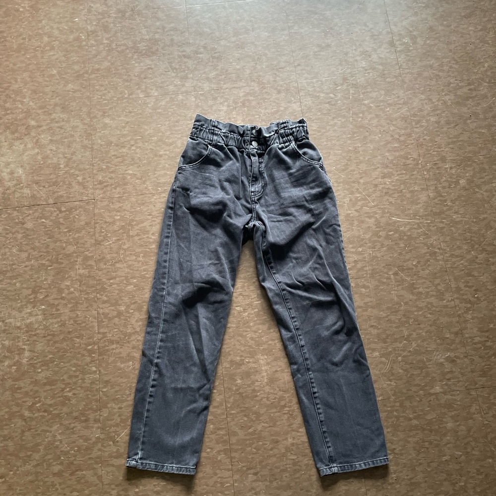 Stylish Gray Denim Pants